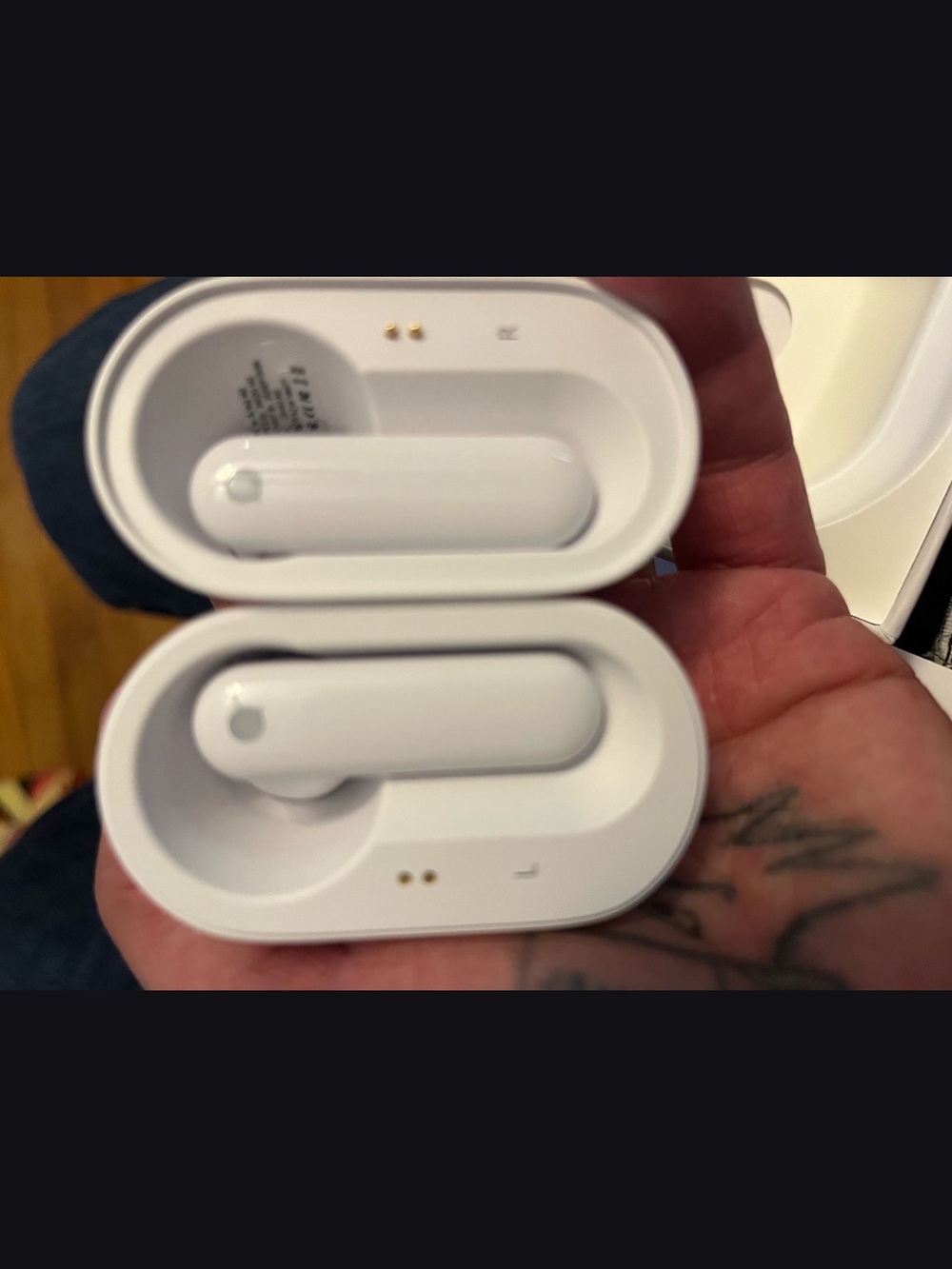 Wireless True Wireless Earbuds with Charging Case - White
